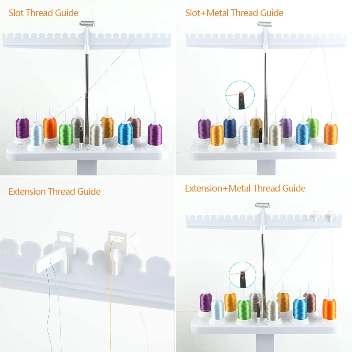 20 Spool Embroidery Thread Stand