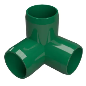 3/4 in. 3-Way PVC Elbow Fitting, Furniture Grade  - Green