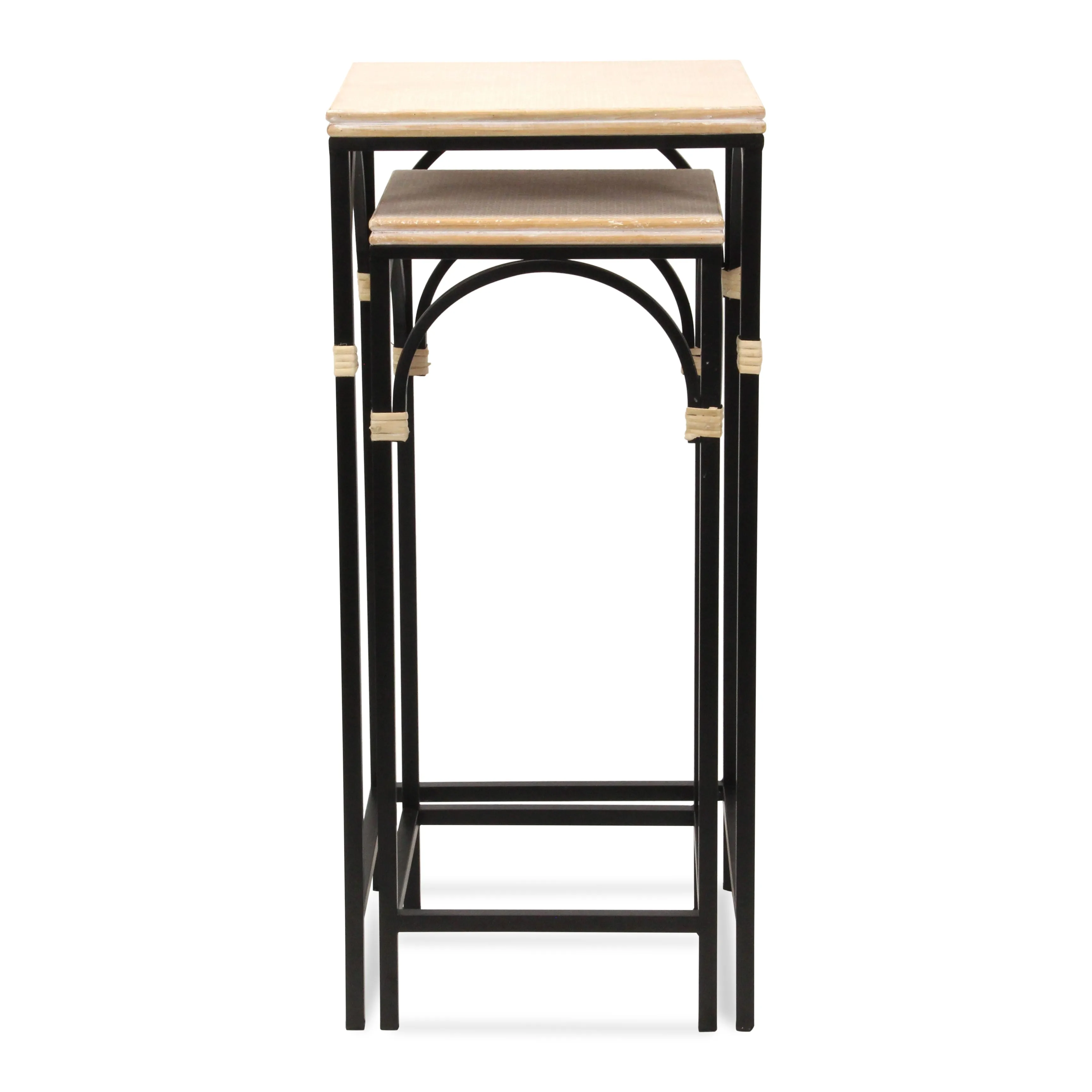 6023-2 - Claudette Square Set of 2 Tables