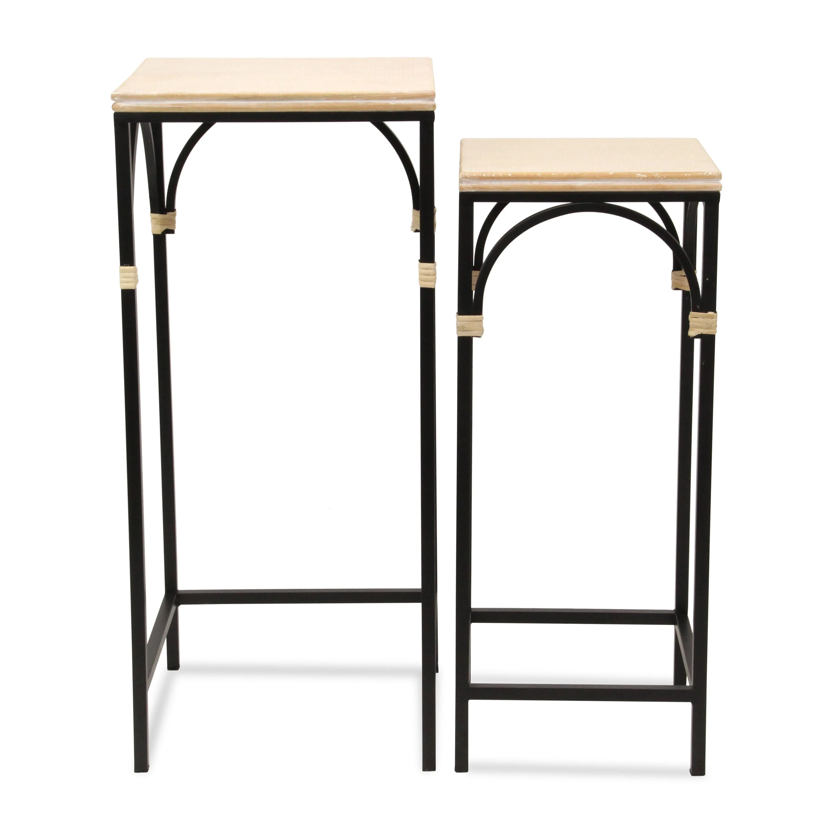 6023-2 - Claudette Square Set of 2 Tables