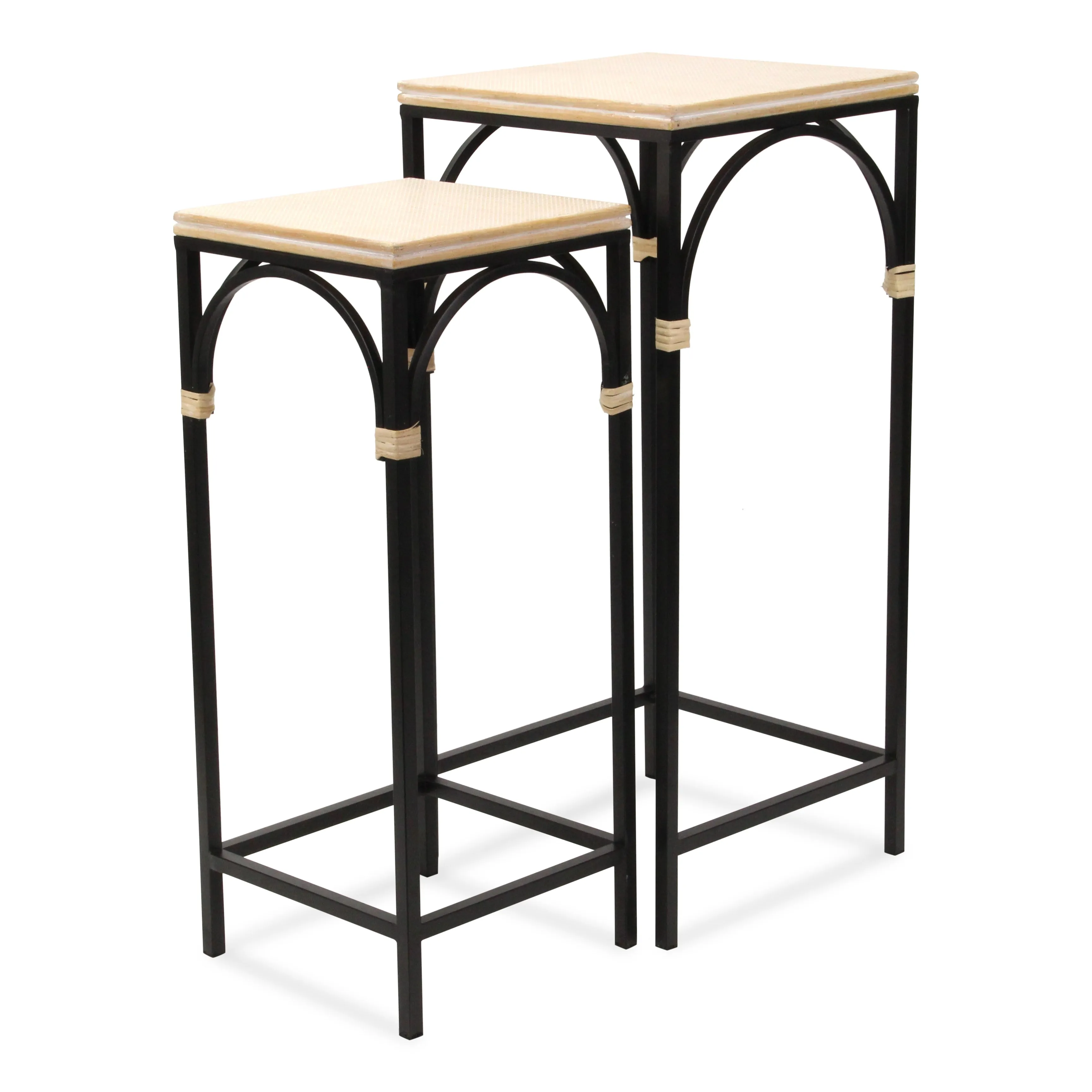 6023-2 - Claudette Square Set of 2 Tables