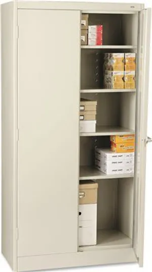 72" High Standard Cabinet 36W X 18D X 72H Light Gray