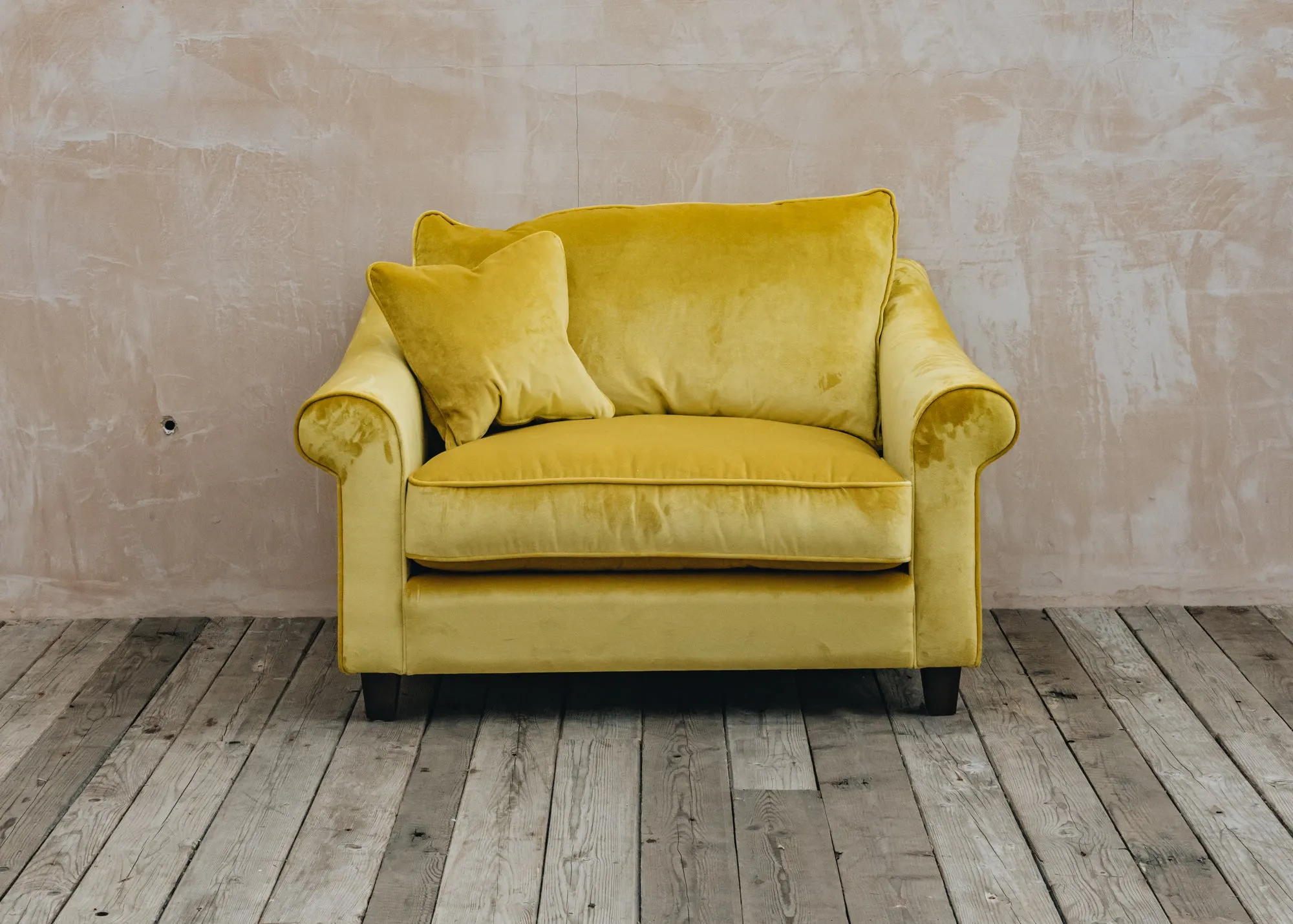 Allium Sofas in Alpha Canary Velvet