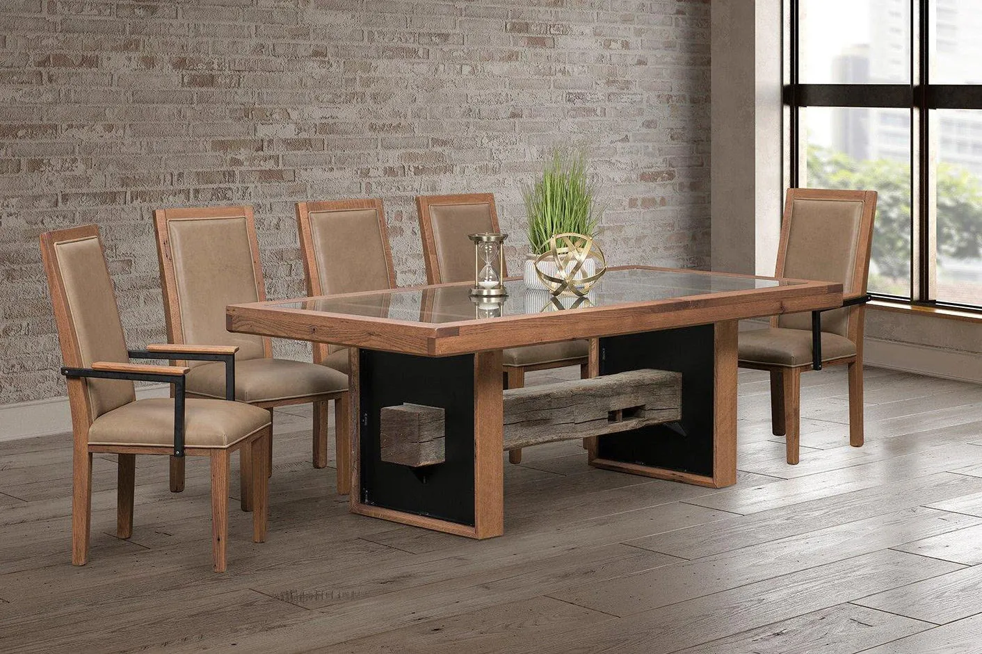 Amish Reclaimed Barnwood 1869 Dining Collection