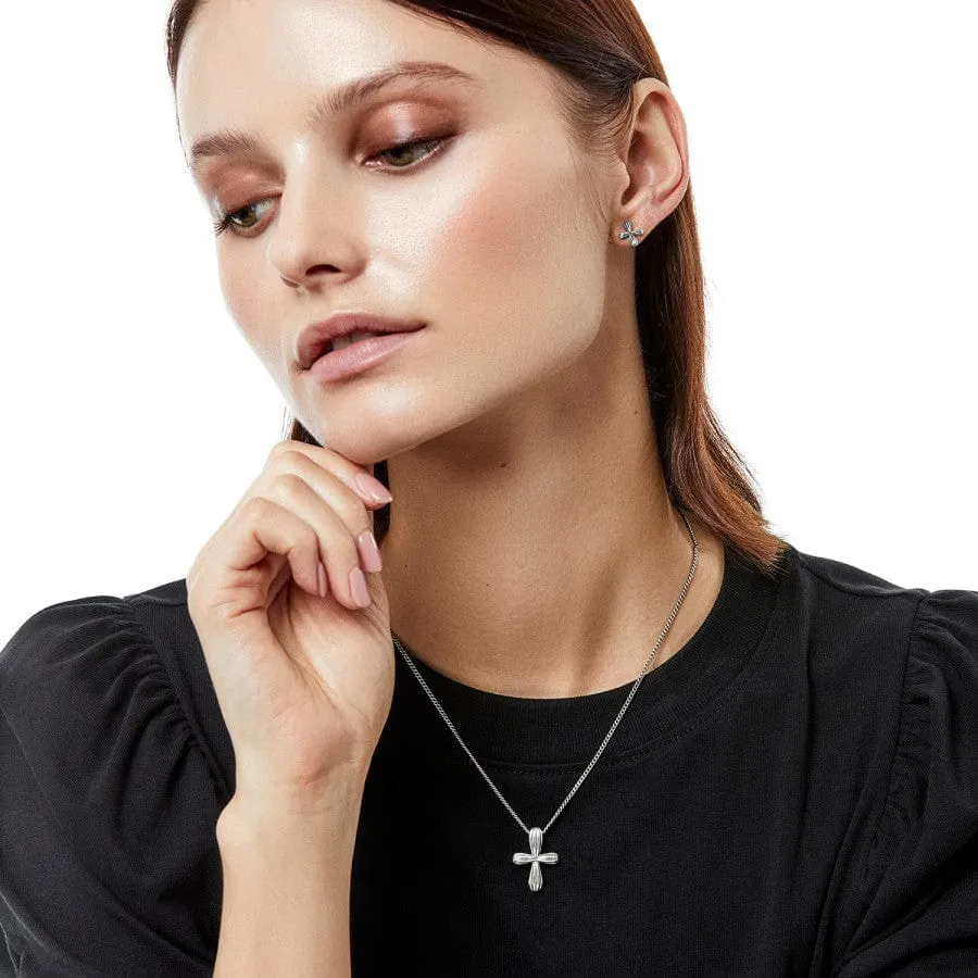 Amphora Petite Cross Necklace