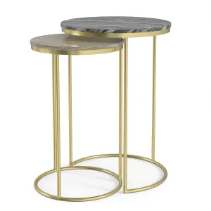 Ashley 2 Pc Nesting Table