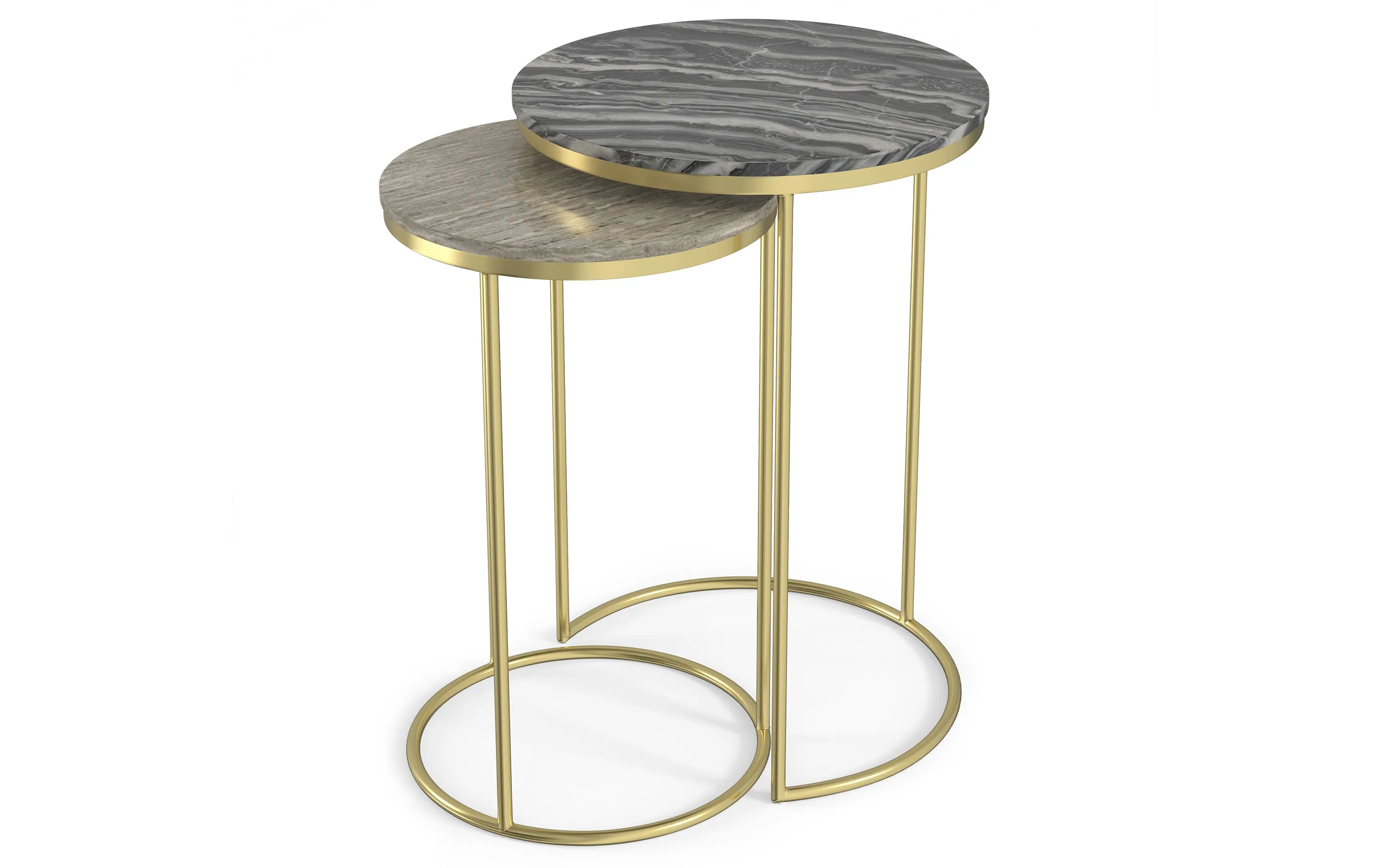 Ashley 2 Pc Nesting Table