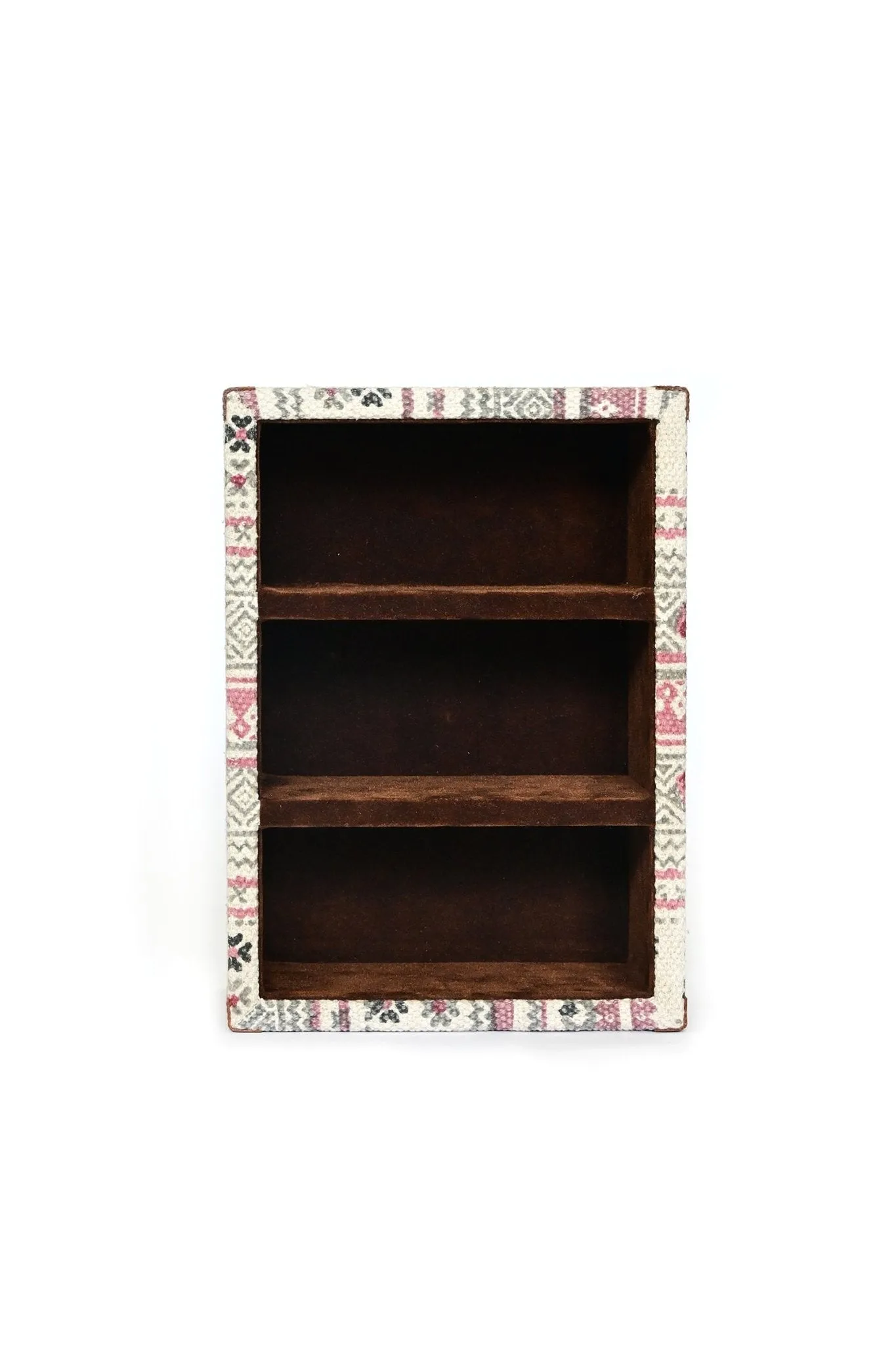 AZTEC-  COTTON PRINTED CABINET FOR DESK  ACCESSORIES