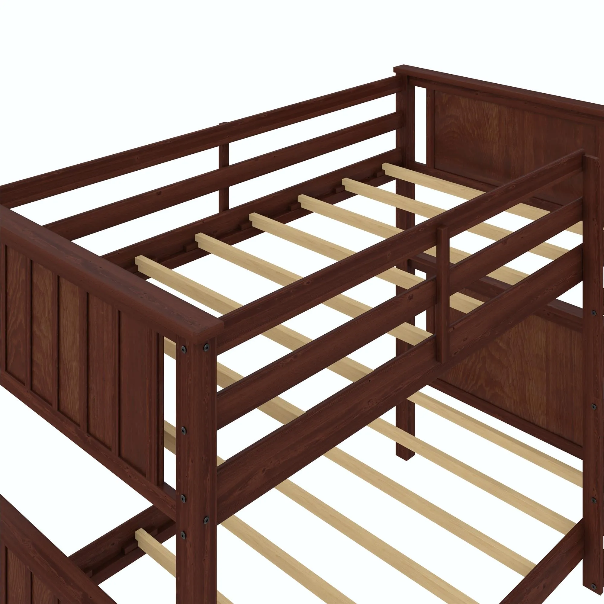 Bailen Kid's Convertible Wood Bunk Bed