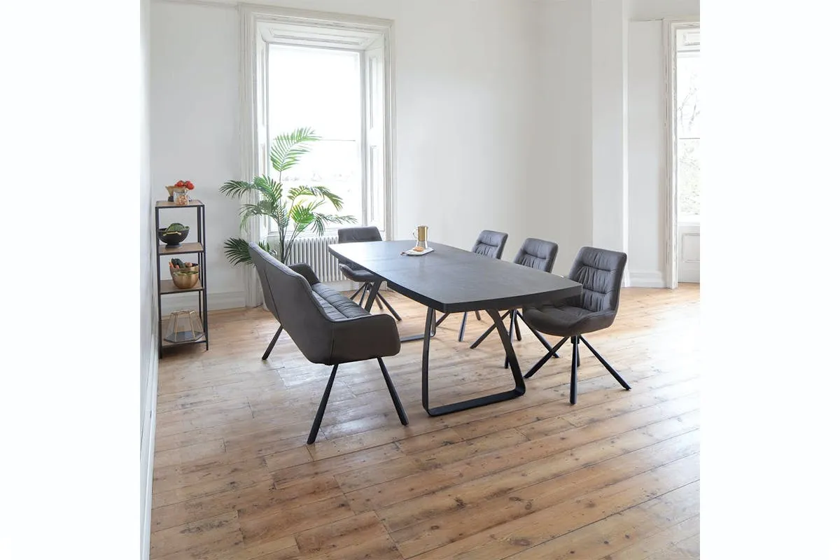 Bas Rectangular Extending Dining Table