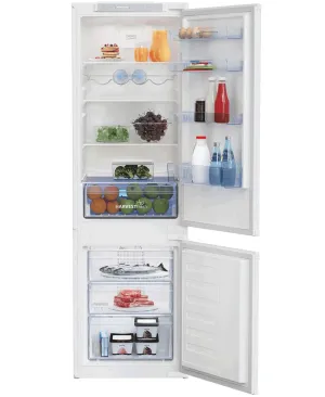 Beko Integrated Frost Free Combi Fridge Freezer with HarvestFresh | BCFD3V73