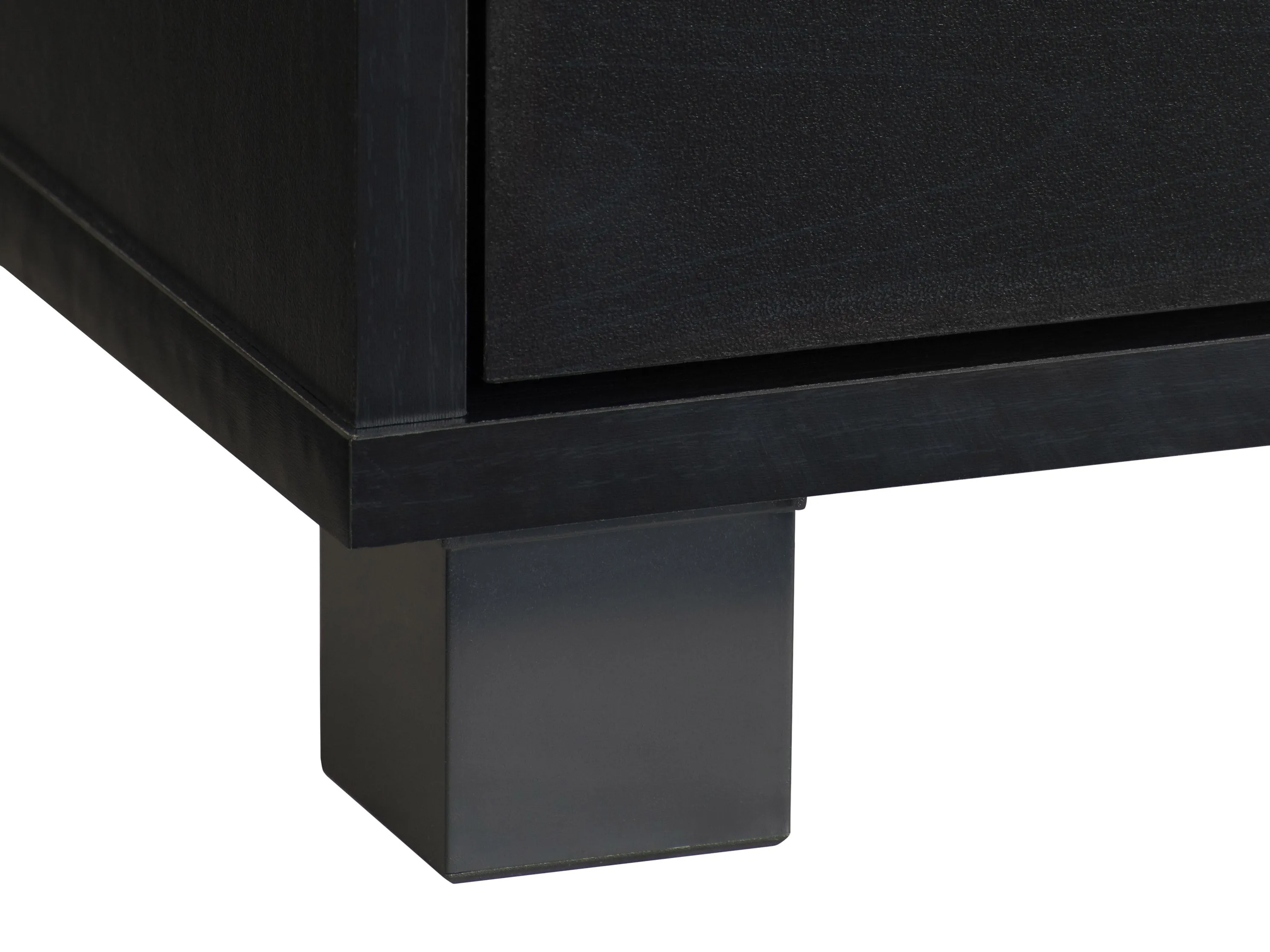 Black Modern TV Stand for TVs up to 85"