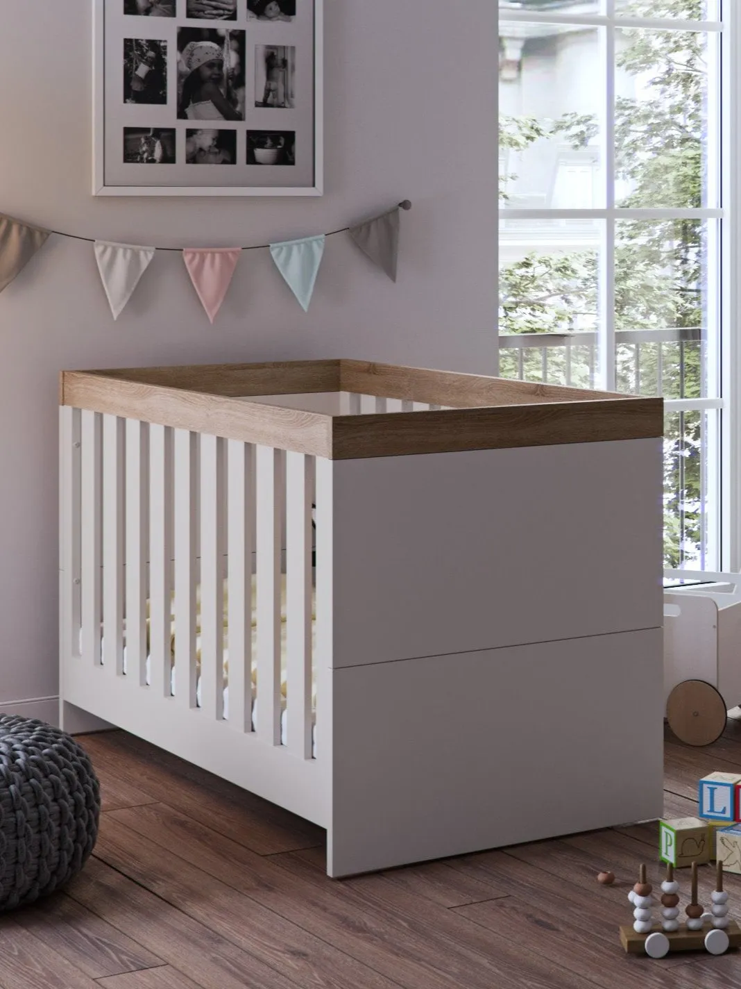 Burlington Cashmere cot bed