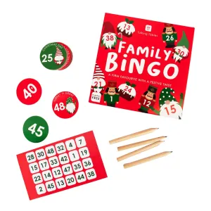 Christmas Family Bingo Game