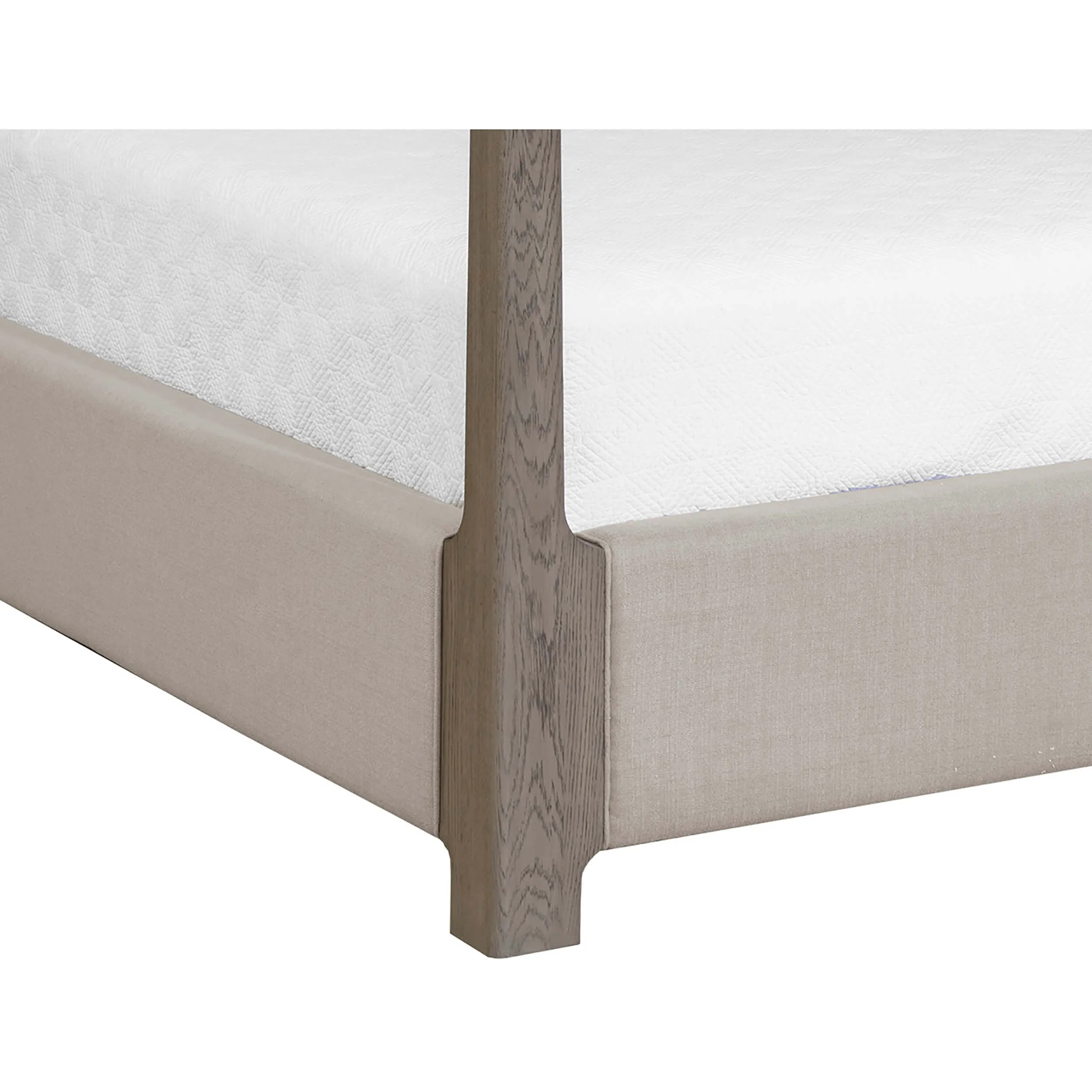 Danette King Bed, Zenith Taupe Grey