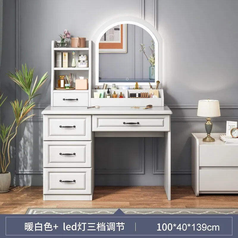 Dressing Table with Storage Cabinet