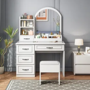 Dressing Table with Storage Cabinet