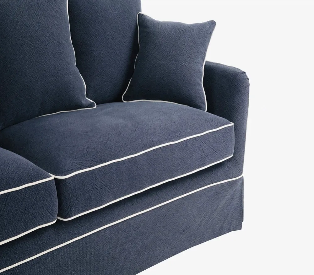 East Hampton Navy 3 Seater Sofa