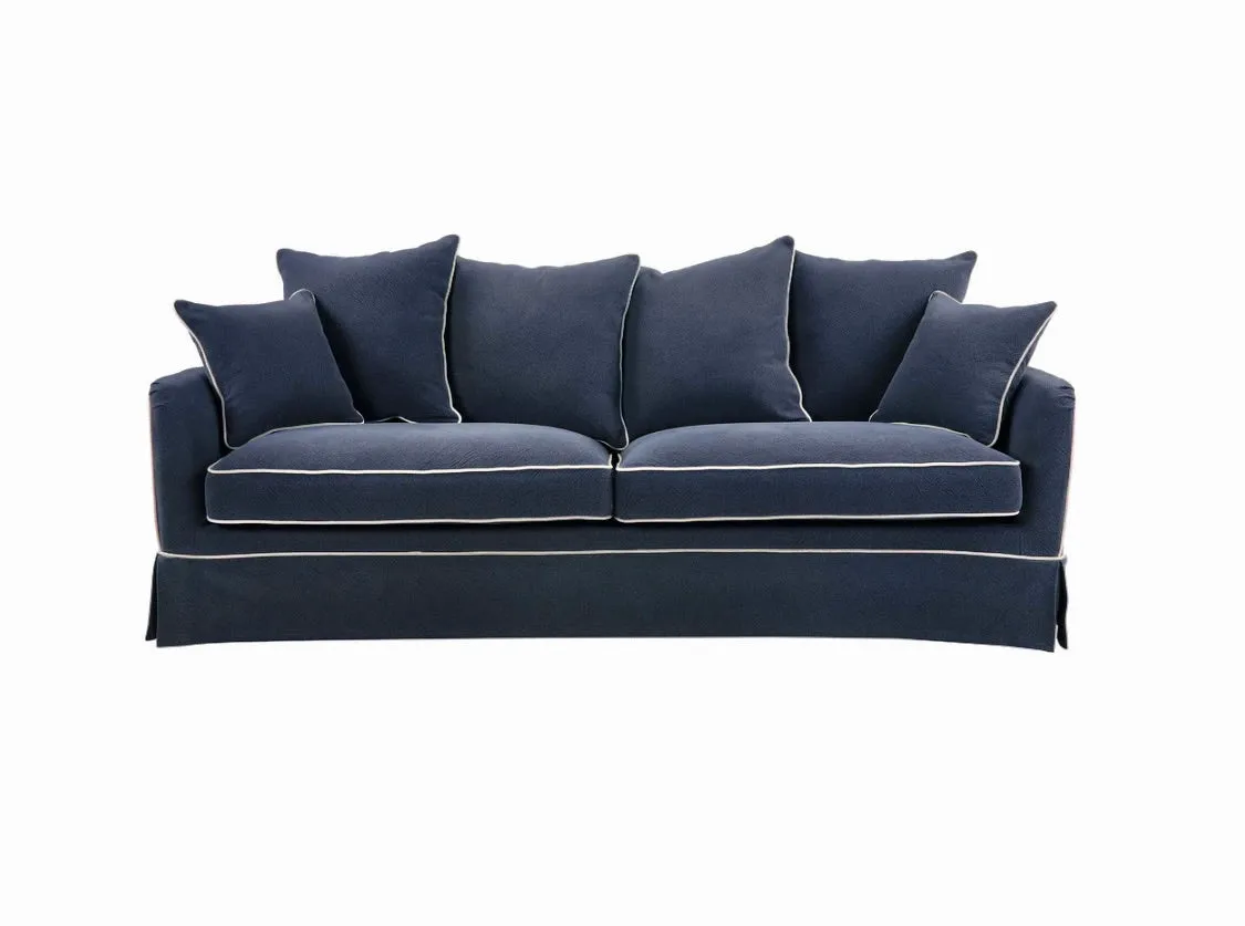 East Hampton Navy 3 Seater Sofa