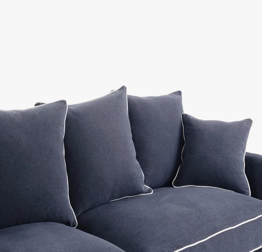 East Hampton Navy 3 Seater Sofa