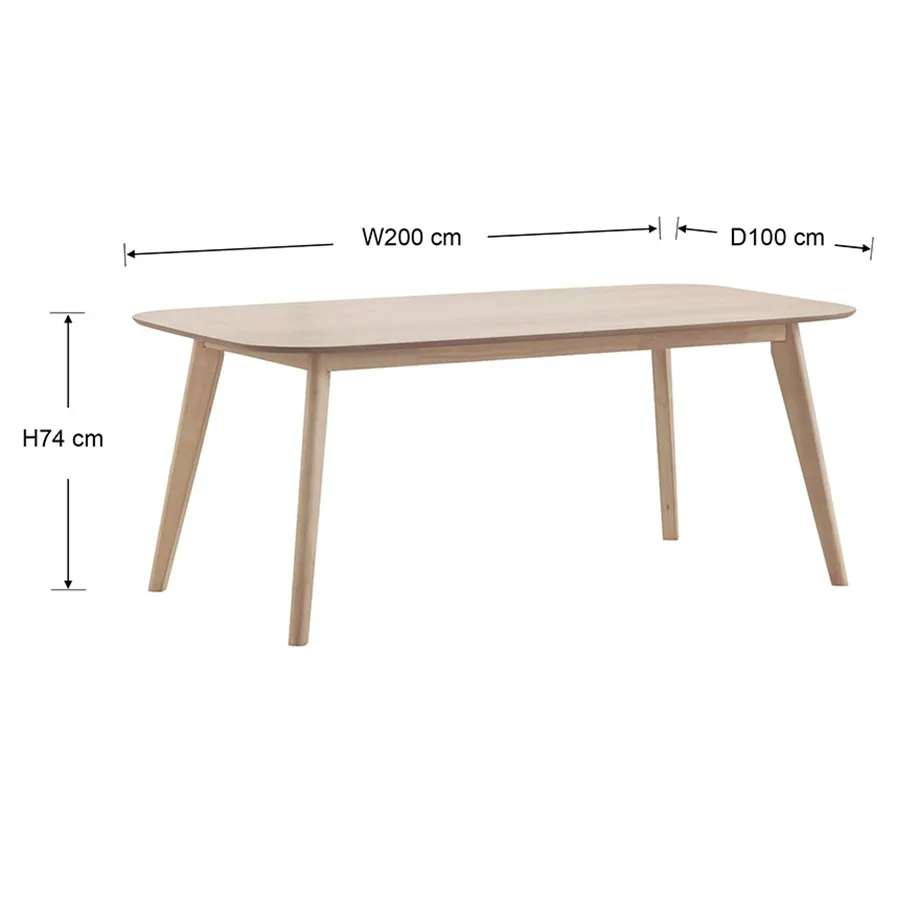 Elland 8 Seater Dining Table