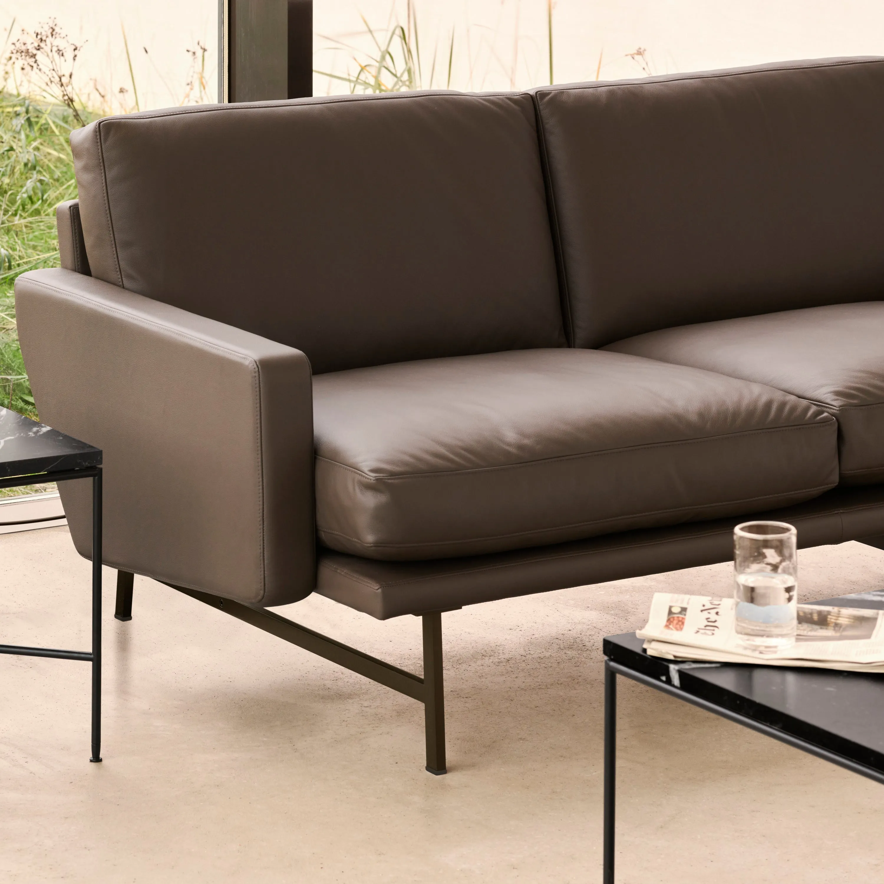 Fritz Hansen Lissoni Sofa™ 2-Seater Leather