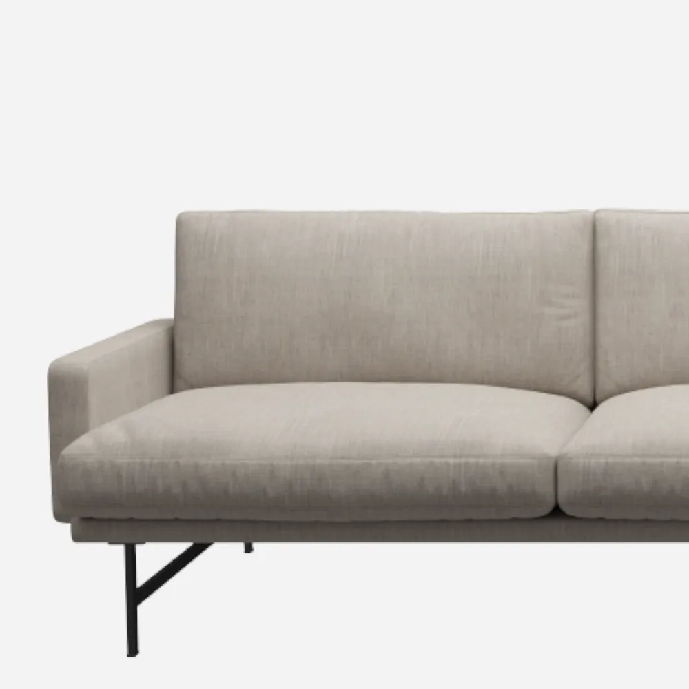 Fritz Hansen Lissoni Sofa™ 3-Seater Upholstered