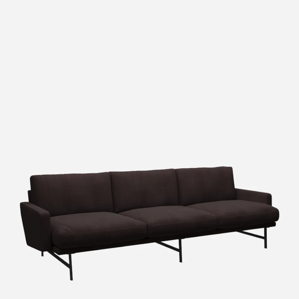 Fritz Hansen Lissoni Sofa™ 3-Seater Upholstered