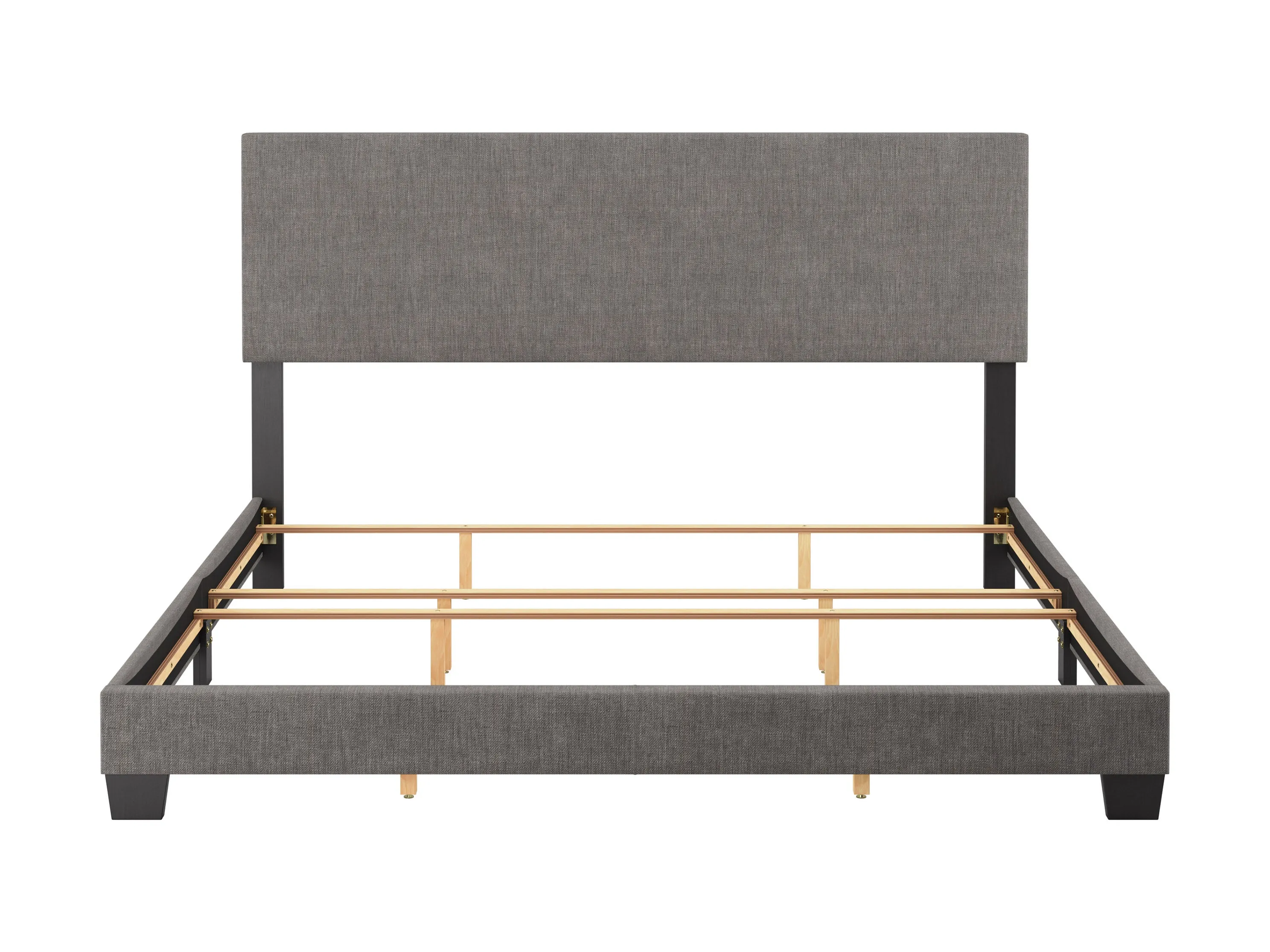 Grey Modern King Bed