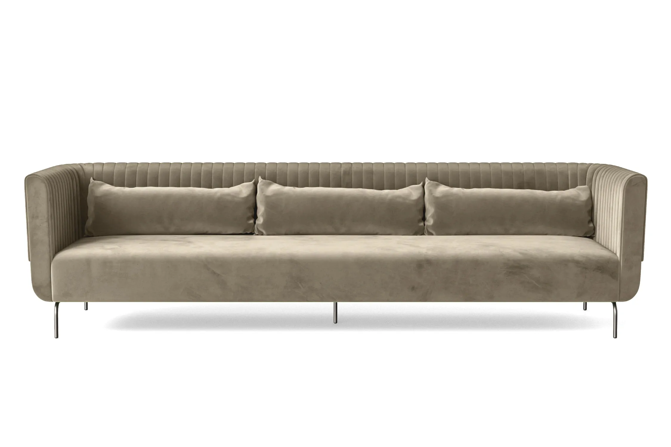 Jackson 4 Seater Sofa Sand Velvet