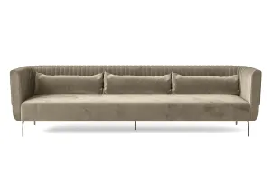 Jackson 4 Seater Sofa Sand Velvet