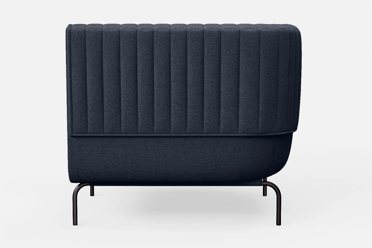 Jackson Armchair Dark Blue Linen Fabric