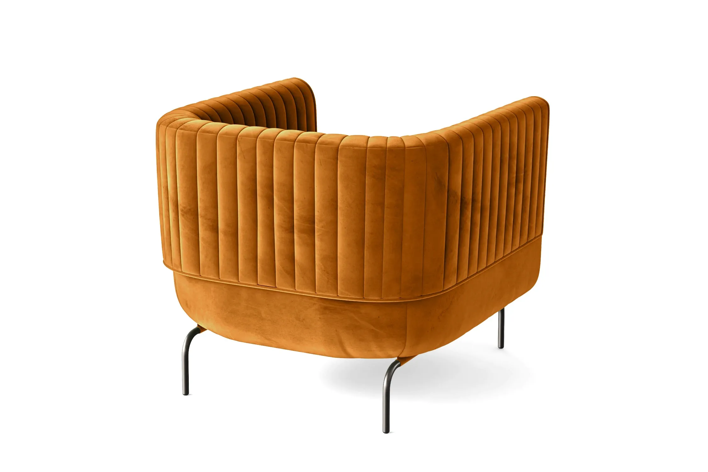 Jackson Armchair Gold Velvet