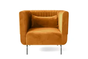 Jackson Armchair Gold Velvet