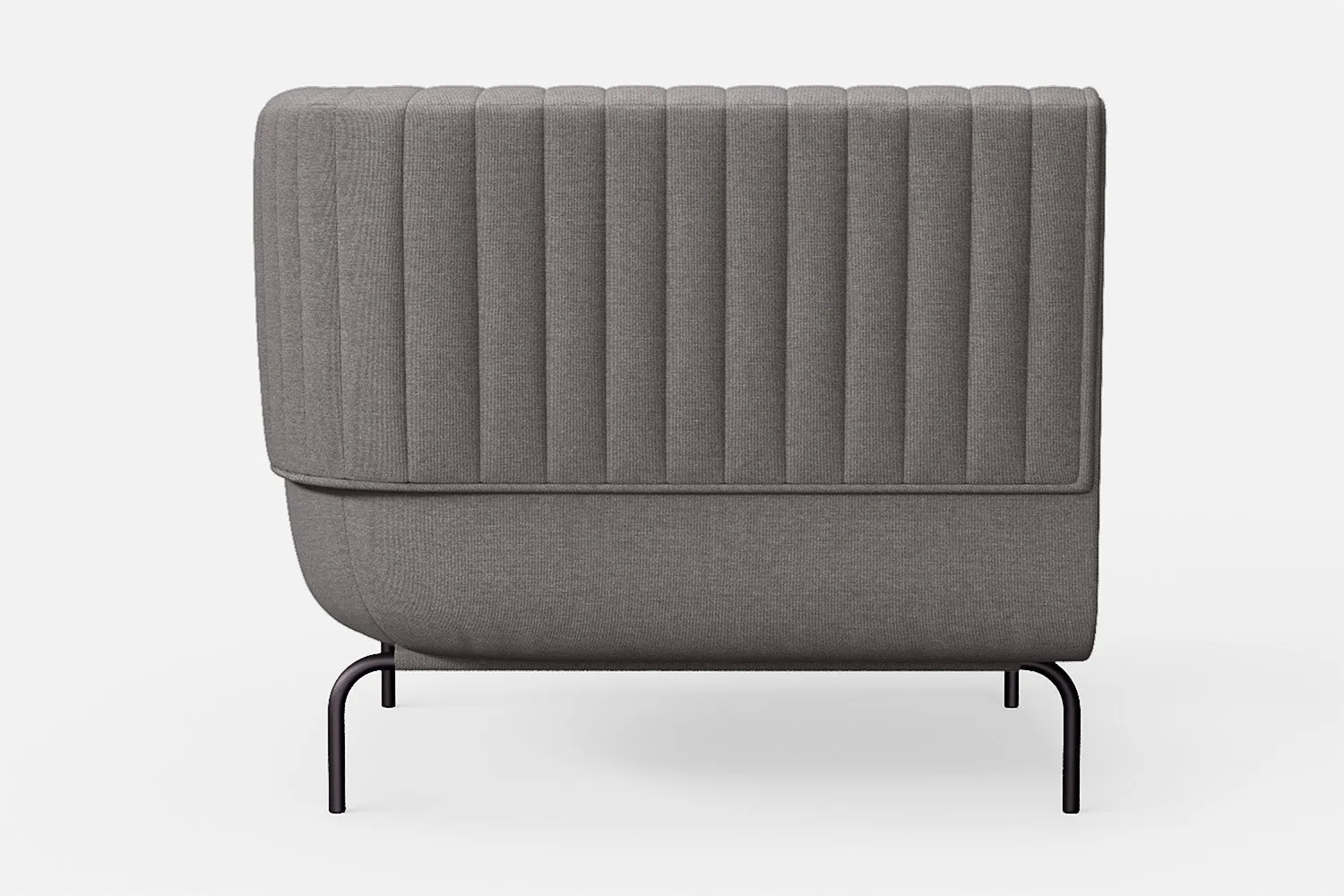 Jackson Armchair Grey Linen Fabric