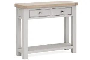 Kilronan - Grey And Oak Console Table