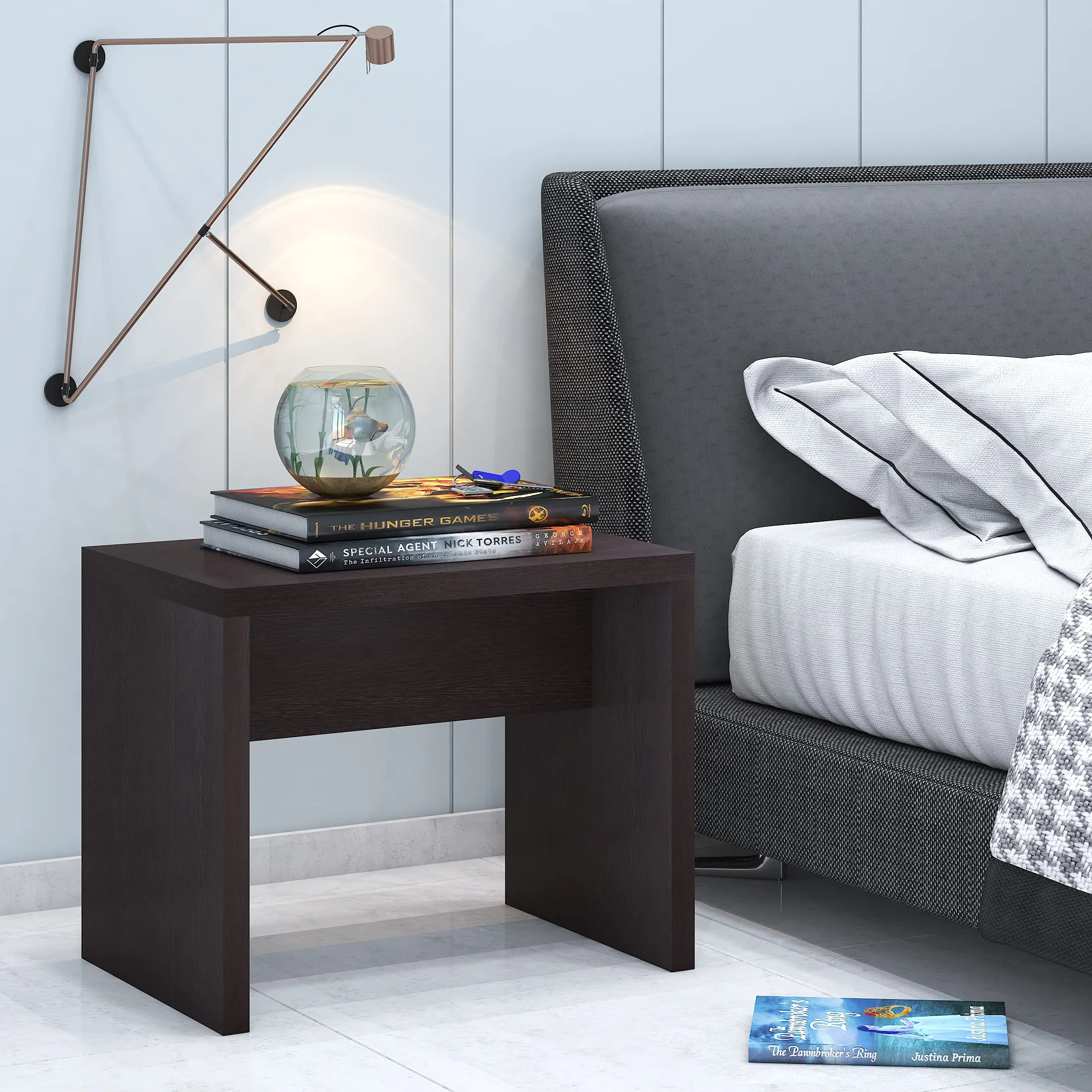 Klaxon Eagan Side Table/End Table/Coffee Table (Wenge)