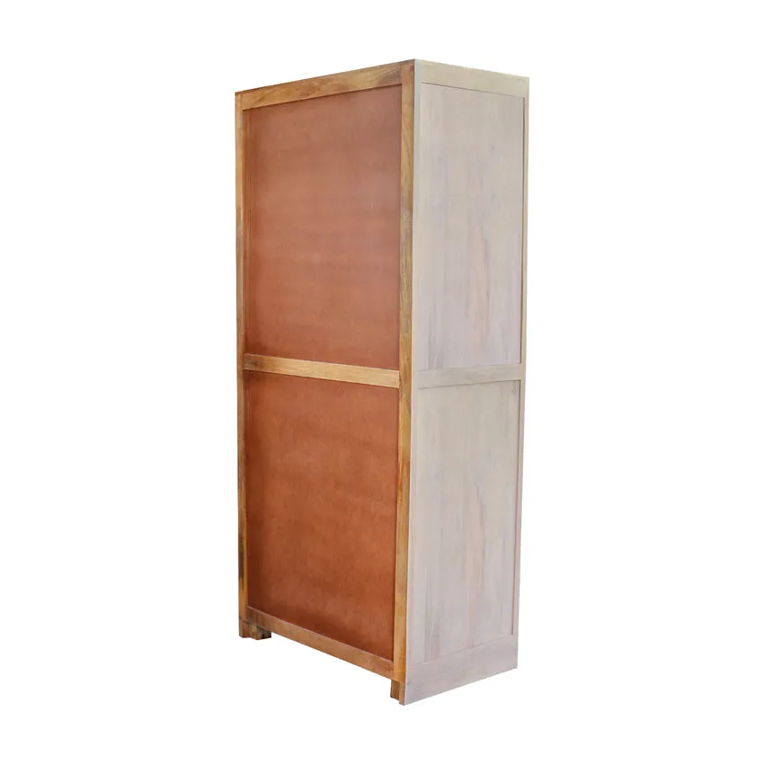 Manella Handcarved 2 Door Wardrobe