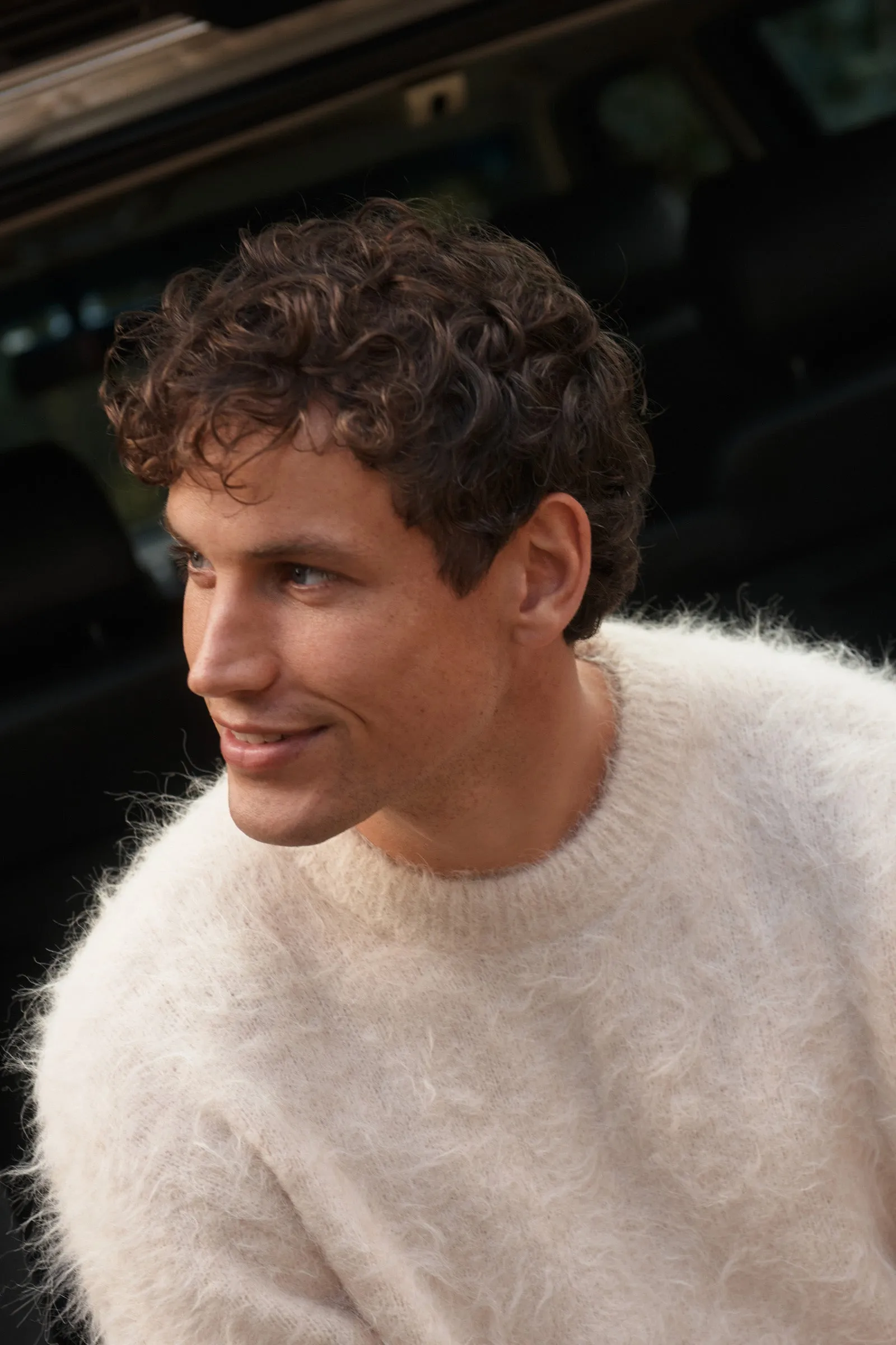 Mens Hunter Alpaca Knit