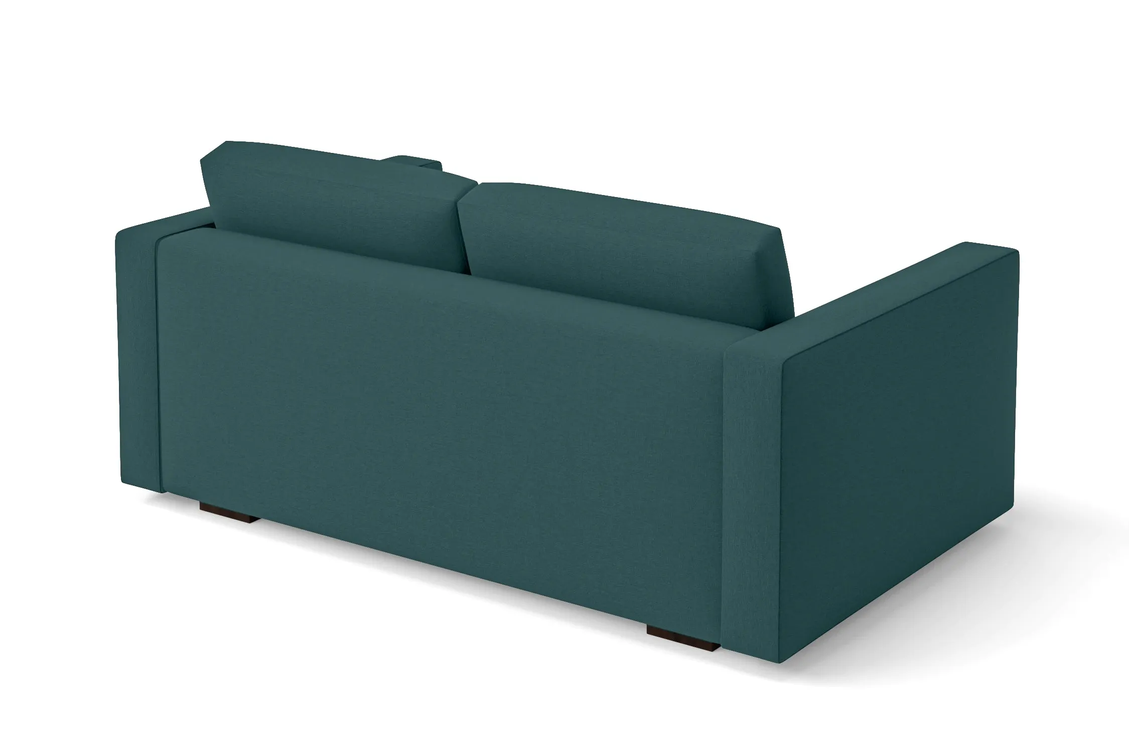 Messina 2 Seater Sofa Teal Linen Fabric