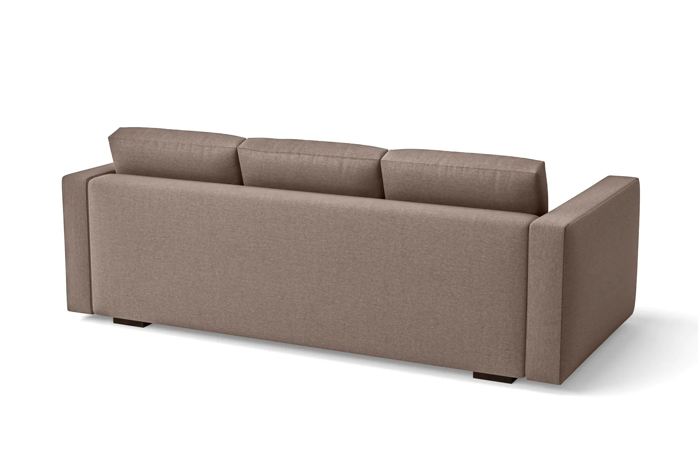 Messina 3 Seater Sofa Caramel Linen Fabric