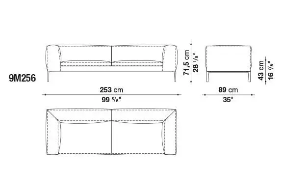 Michel Club Sofa