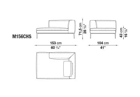 Michel Club Sofa