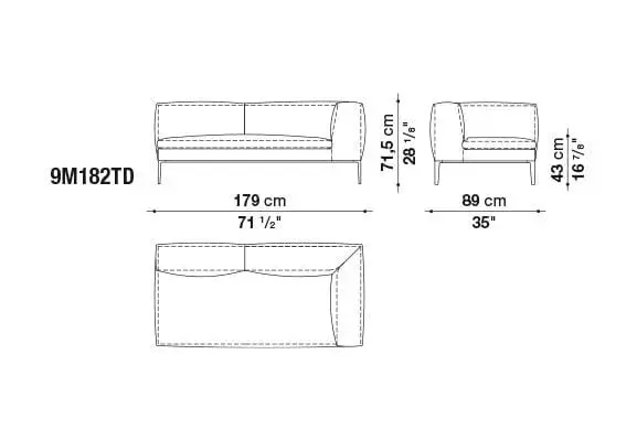 Michel Club Sofa