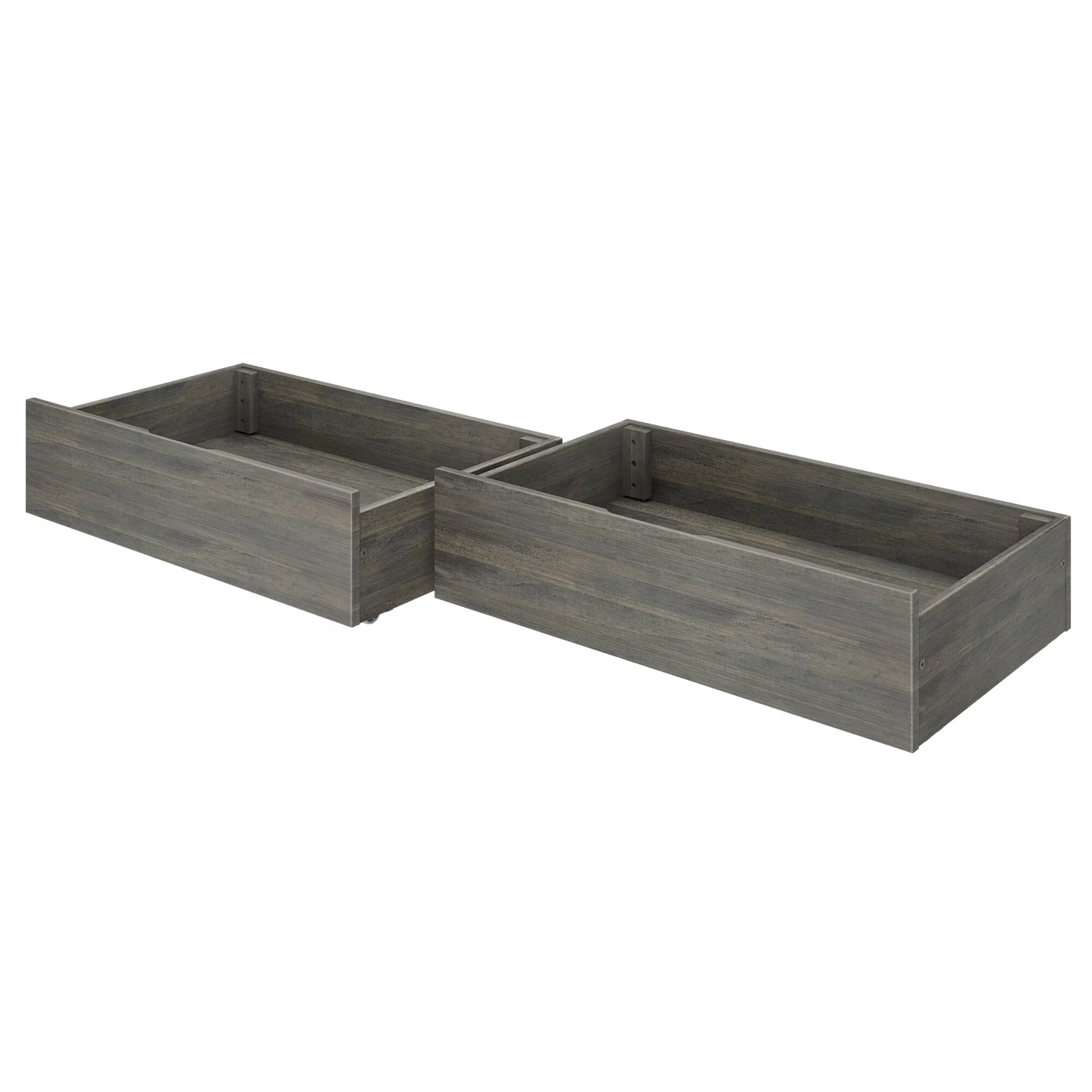 Modern Farmhouse Underbed Storage Drawers for Queen Beds