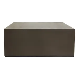 Montage Square Natural Cement Cocktail Table by Diamond Sofa