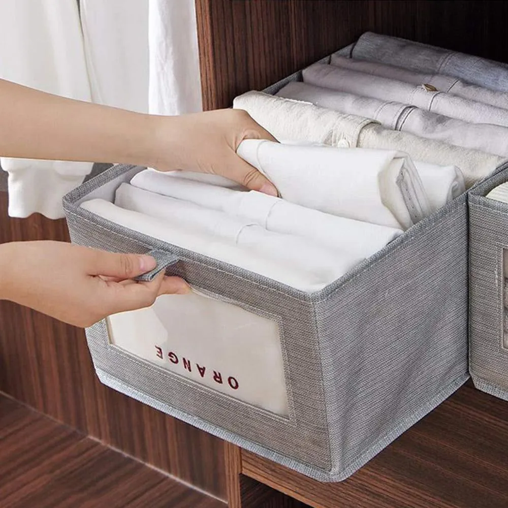 Multifunctional Clothes Storage Box (10.8*15.7*6.7 in)