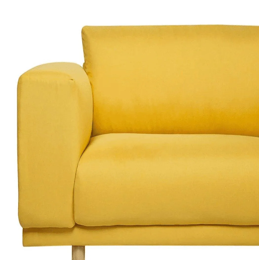 Nivya Classic Sofa in Yellow