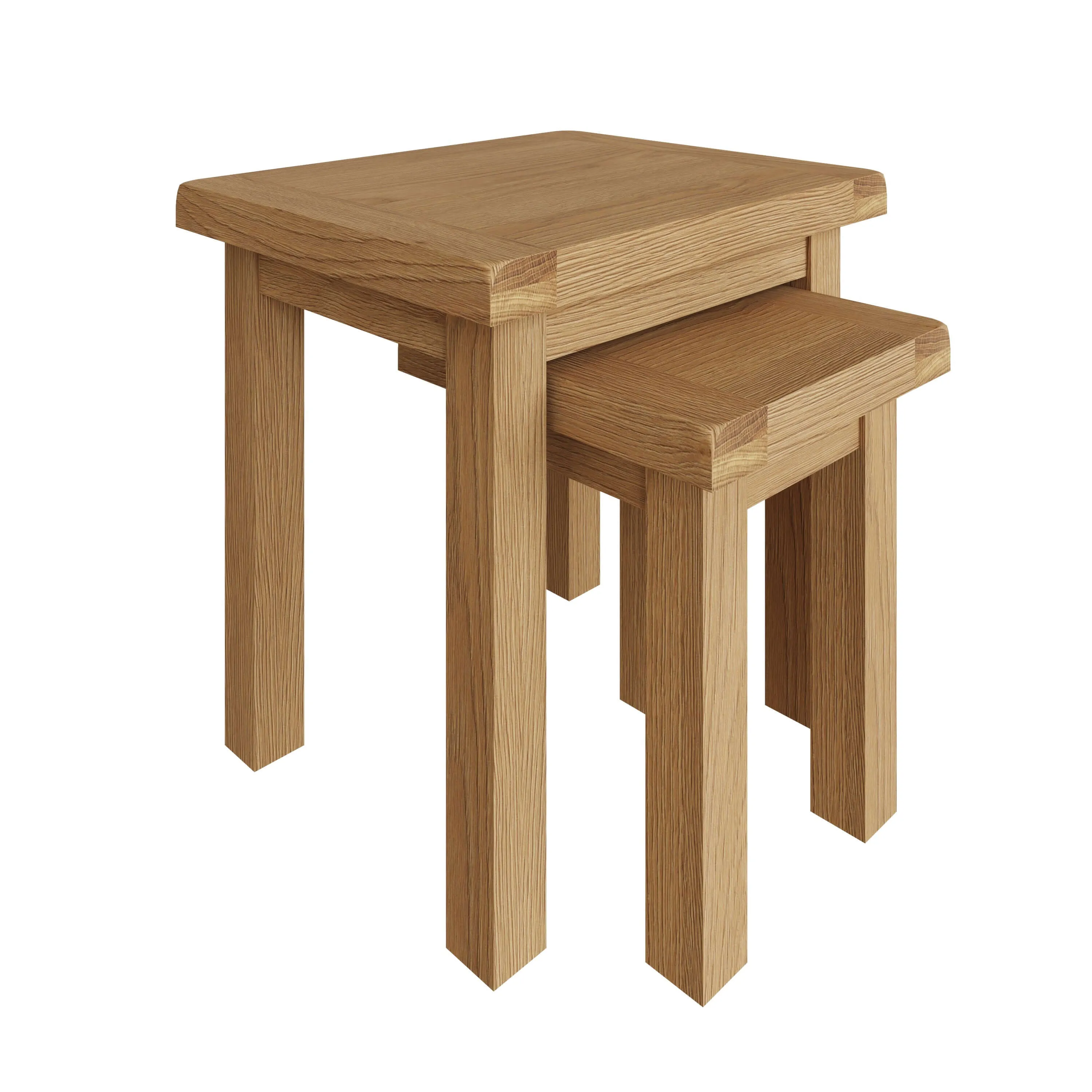 Nora Oak Nest Of 2 Tables