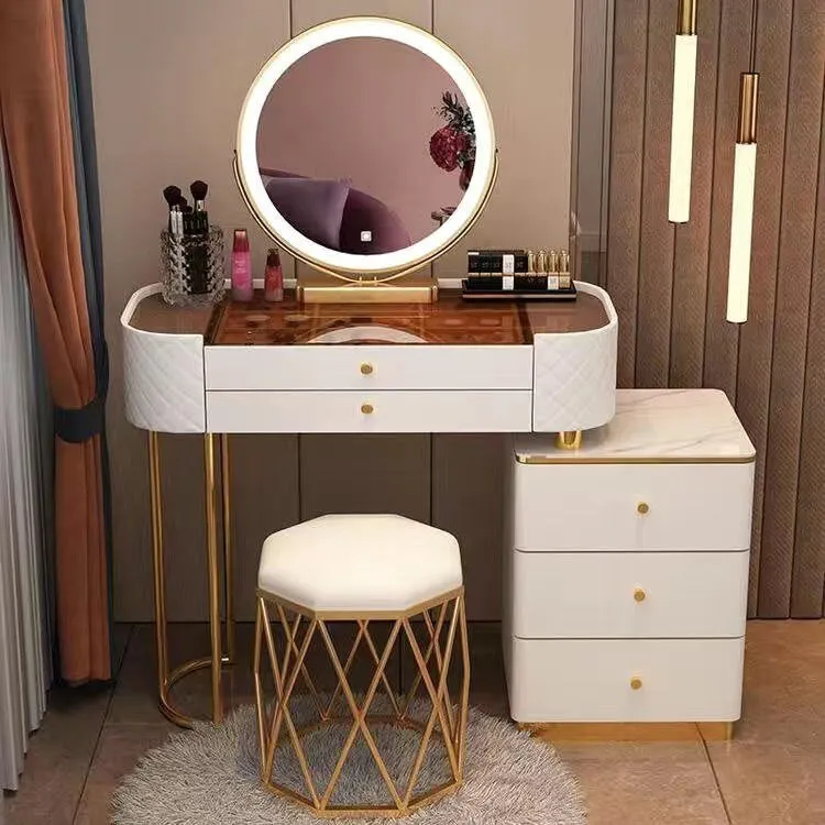 Nordic Makeup Vanity Table with Mirror